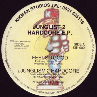 GIN & TONIC - Junglist 2 Hardcore E.P.