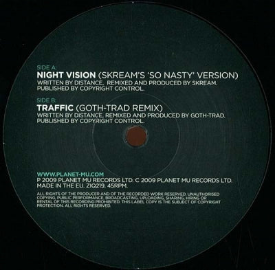 DISTANCE  - Night Vision / Traffic (Remixes)