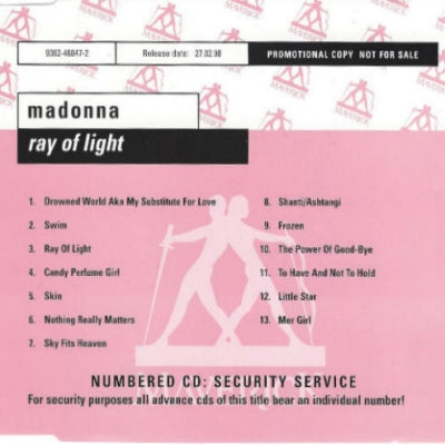 MADONNA - Ray Of Light