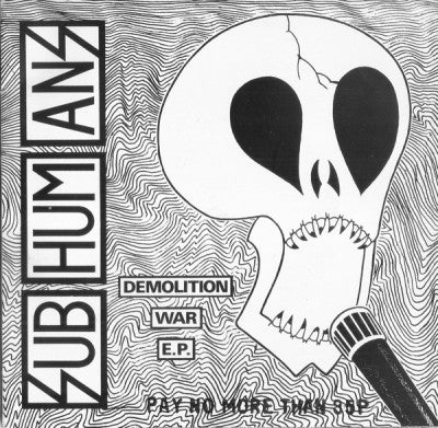 SUBHUMANS - Demolition War E.P.