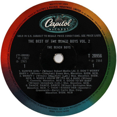 THE BEACH BOYS - The Best Of The Beach Boys Vol. 2