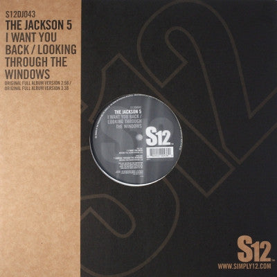 THE JACKSON 5 - I Want You Back / Looking Through The Windows