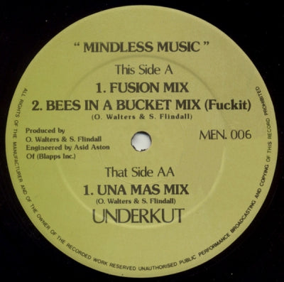 UNDERKUT - Mindless Music
