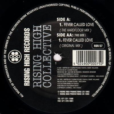 RISING HIGH COLLECTIVE - Fever Called Love