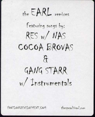 THE EARL - The Earl Remix Vol. 1