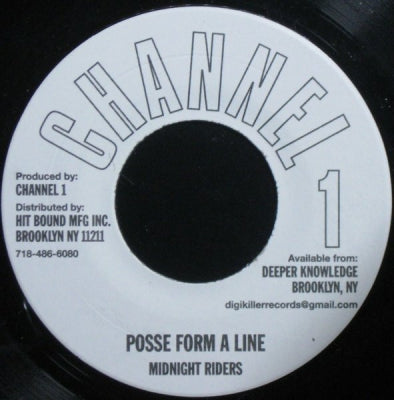 MIDNIGHT RIDERS - Posse Form A Line / Dub Version