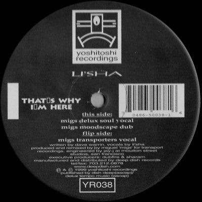 LI'SHA - Thats Why I'm Here