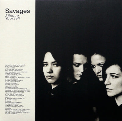 SAVAGES - Silence Yourself