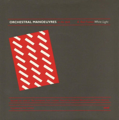 OMD (ORCHESTRAL MANOEUVRES IN THE DARK) - Red Frame/White Light