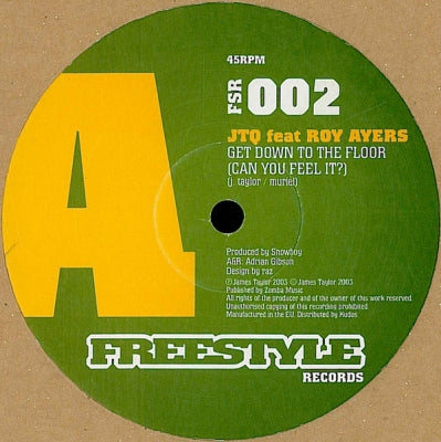 JTQ FEATURING ROY AYERS - Get Down To The Floor
