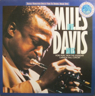 MILES DAVIS - Live Miles: More Music From The Legendary Carnegie Hall Concert