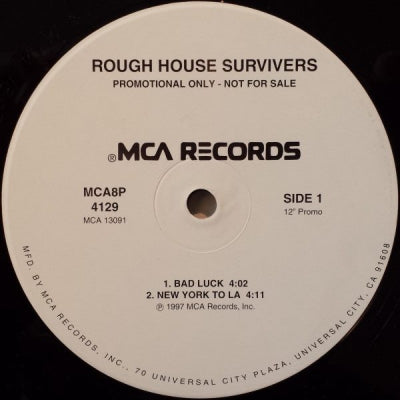 ROUGH HOUSE SURVIVERS - You Got It