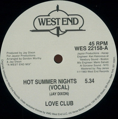LOVE CLUB - Hot Summer Nights