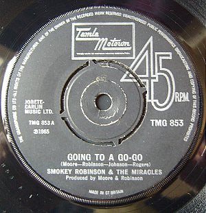 SMOKEY ROBINSON - Going To A Go-Go