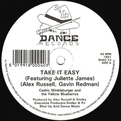 CEDRIC WINKLEBURGER & THE YELLOW BLUEBERRYS - Take It Easy