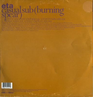 ETA - Casual Sub (Burning Spear)