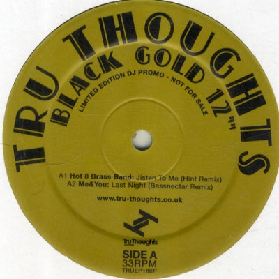 VARIOUS ARTISTS - Black Gold 12"