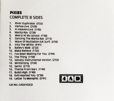 PIXIES - Complete B Sides