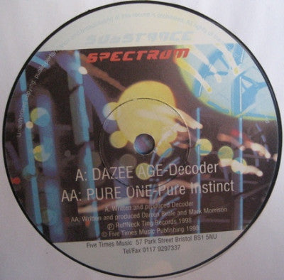 DECODER / PURE INSTINCT - Substance Spectrum