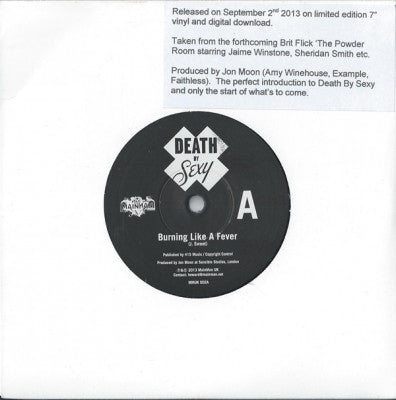 DEATH BY SEXY - Burning Like A Fever / Lady Low