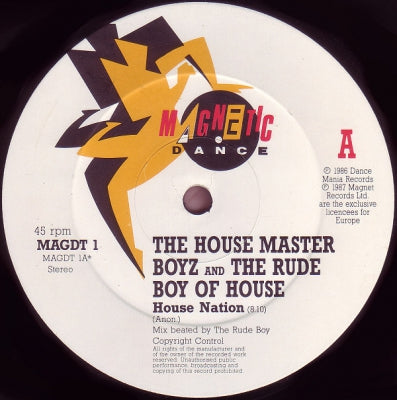 THE HOUSE MASTER BOYZ & THE RUDE BOY OF HOUSE - House Nation