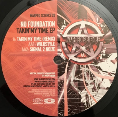 NU FOUNDATION - Takin' My Time EP