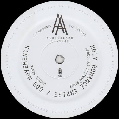ACHTERBAHN D'AMOUR - Odd Movements - The Remixes