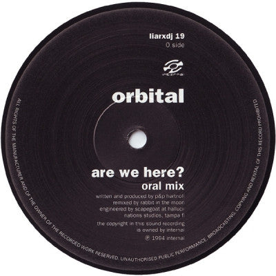 ORBITAL - Are We Here?