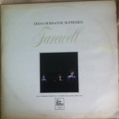 DIANA ROSS & THE SUPREMES - Farewell - The Last Performance. Recorded live at The Frontier Hotel, Las Vegas, January 14, 1970