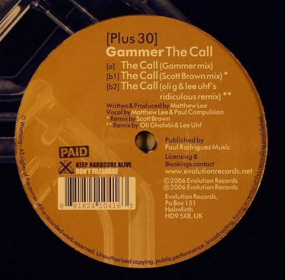GAMMER - The Call