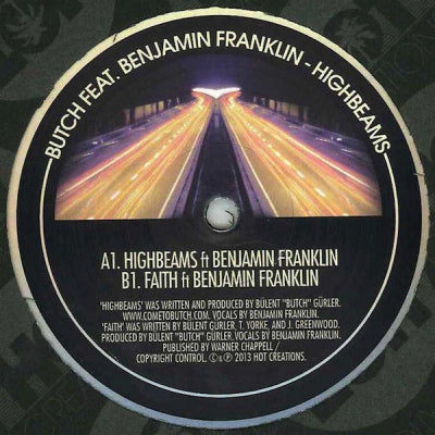 BUTCH FEAT. BENJAMIN FRANKLIN - Highbeams / Faith