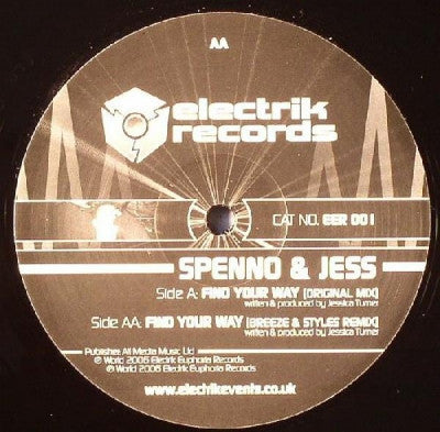 SPENNO & JESS - Find Your Way
