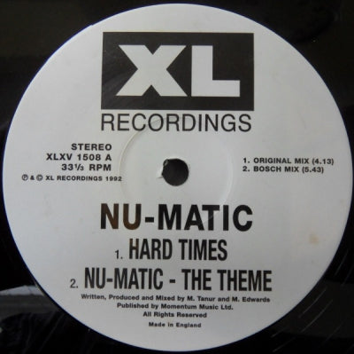 NU-MATIC - Hard Times