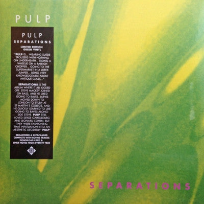 PULP  - Separations