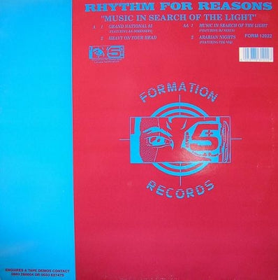 RHYTHM FOR REASONS - Music In Search Of The Light E.P.
