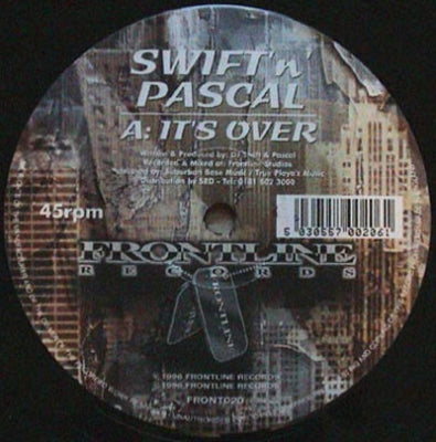 SWIFT & PASCAL - It's Over / Decoy
