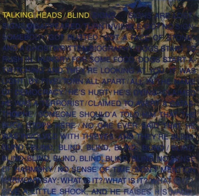 TALKING HEADS - Blind / Bill