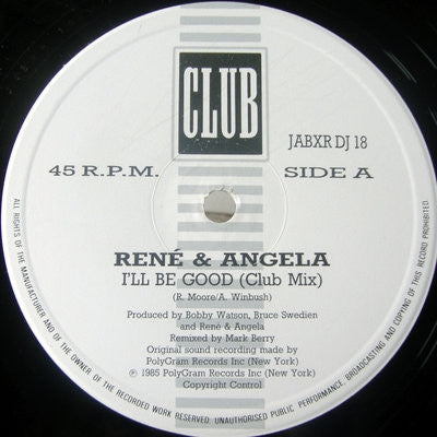 RENE AND ANGELA - I'll Be Good