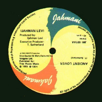 IJAHMAN & MADGE / IJAHMAN LEVI - I Do / Ancient Lover