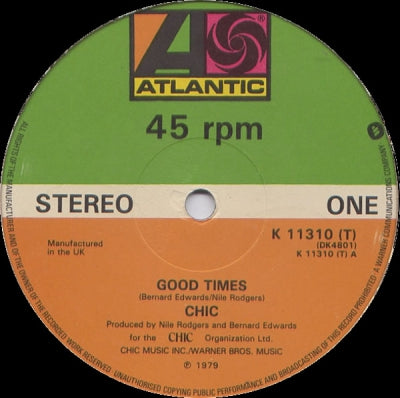 CHIC - Good Times / A Warm Summer Night