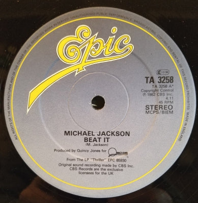 MICHAEL JACKSON - Beat It