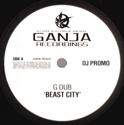 G DUB - Beast City EP