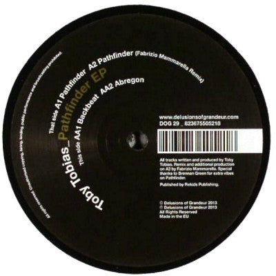 TOBY TOBIAS - Pathfinder EP