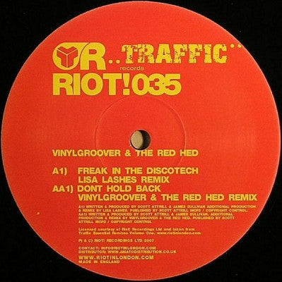 VINYLGROOVER & THE RED HED - Traffic Essential Remixes Vol 1