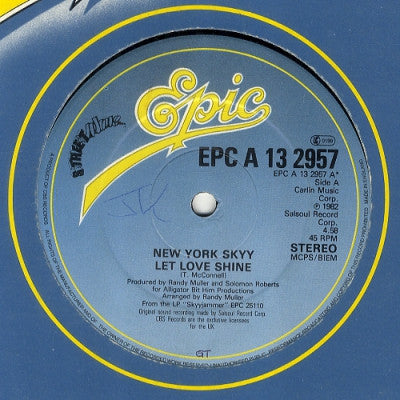 NEW YORK SKYY - Let Love Shine