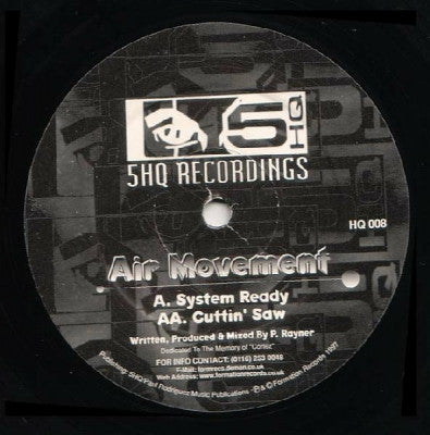 AIR MOVEMENT - System Ready / Cuttin' Saw