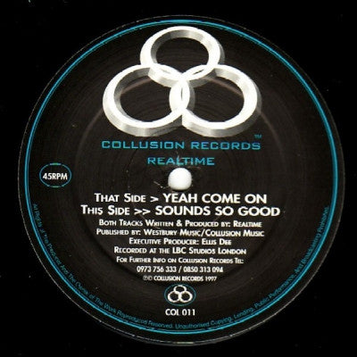 REALTIME - Yeah Come On / Sounds So Good