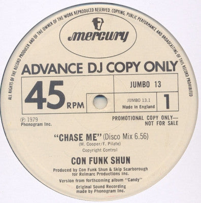 CON FUNK SHUN - chase me