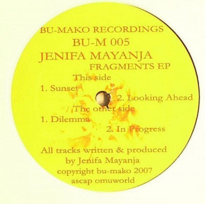 JENIFA MAYANJA - Fragments