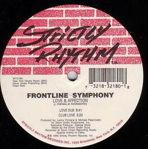 FRONTLINE SYMPHONY - Reach Out / Love & Affection